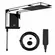 Chuveiro acqua storm ultra preto/cromado 7800W 220v - LORENZETTI