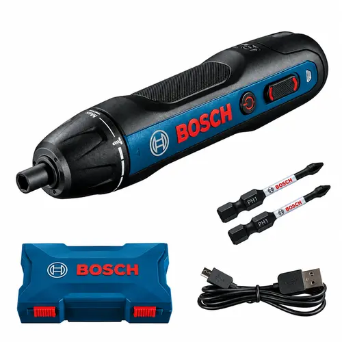 Parafusadeira a bateria bosch go 3,6v bivolt com 2 bits
