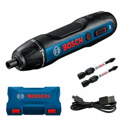 Parafusadeira a bateria bosch go 3,6v bivolt com 2 bits