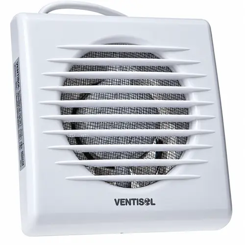 Microventilador/Exaustor para banheiro, Branco, 100mm, 220v, Ventisol