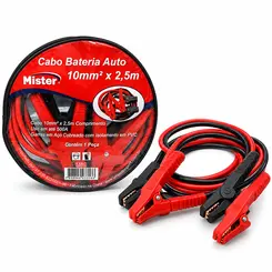 cabo bateria Auto 10mm² x 2,5m mister