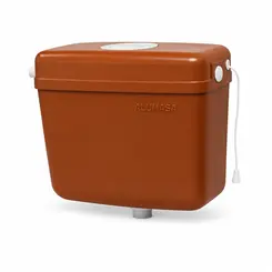 CAIXA DESCARGA 9L AMARELO TERRA ALUMASA