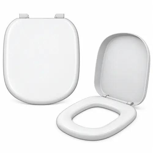 Assento Sanitário Almofadado Luxo Sabatini Branco – Durin