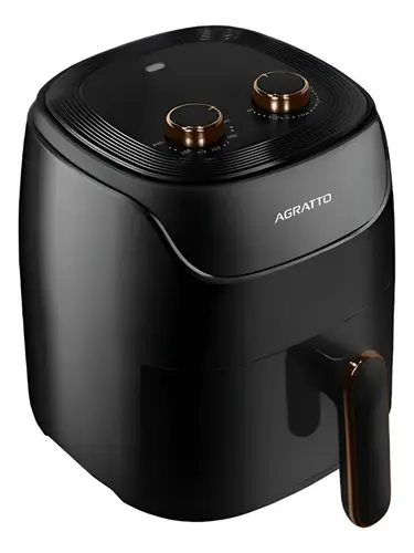 Fritadeira Elétrica Air Fryer Supremma Preta 4L - AGRATTO