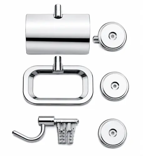 Kit de Acessórios para Banheiro Chroma 3 Peças – STEEL