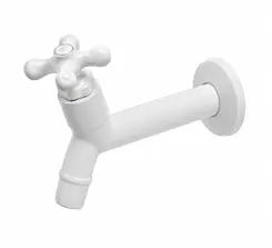 Torneira para Tanque Porto Belo 15 cm Branca