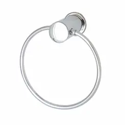 Porta toalha redondo chrome - CLIUS