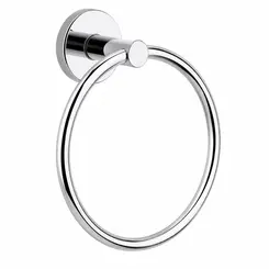 Porta toalha redondo chrome - CLIUS