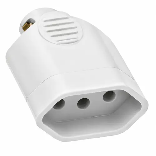 Plug Fêmea 10A 2P+T para Extensão