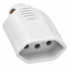 Plug Fêmea 10A 2P+T para Extensão