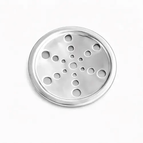 GRELHA REDONDA INOX 10CM