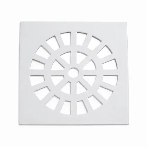 GRELHA QUADRADA 10CM PLAST.