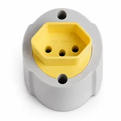 Tomada de Sobrepor Bipolar 2P+T 20A