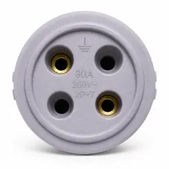 TOMADA BIPOLAR 20A PLAST.