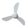 Ventilador de Teto Mistral Led Inverter Com Controle Branco 127/220V