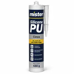 SILICONE PU CINZA CIBRA 450G