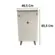 Tanque 26L CGC Branco MDF/FIBRA Capuccino