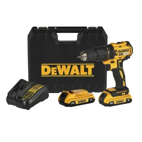 Parafusadeira e Furadeira de Impacto 1/2'' 20V Max com Carregador e 2 Baterias Dewalt
