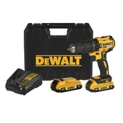 Parafusadeira e Furadeira de Impacto 1/2'' 20V Max com Carregador e 2 Baterias Dewalt