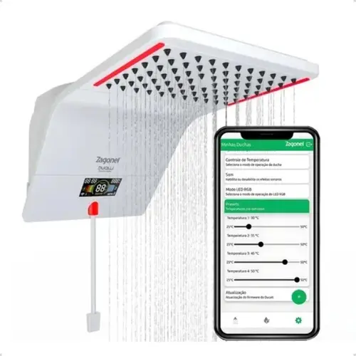 Ducha ducali premium eletronica 220/7500 digital branco