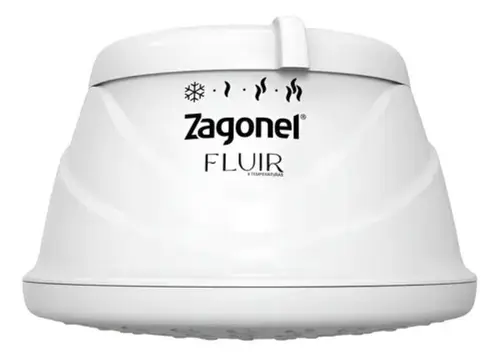Ducha fluir 4 temperaturas zagonel 220/6500 branco
