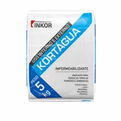 IMPERMEABILIZANTE KORTAGUA CINZA 5KG INKOR